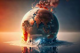 Discussing the threat of climate chang